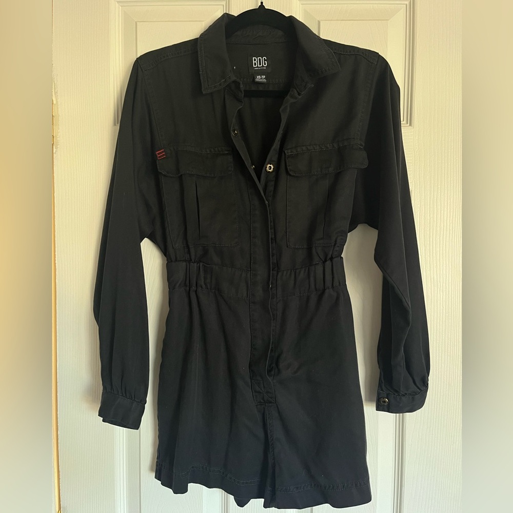 BDG Women's Black Romper